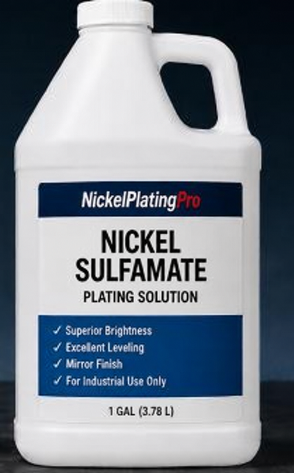Nickel sulfamate bath, 1 gallon